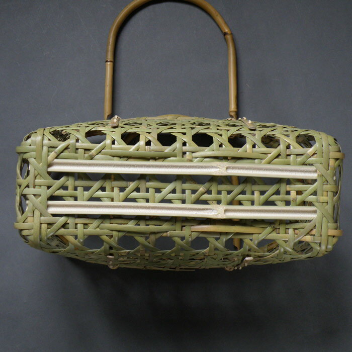 【ふるさと納税】千島笹 八つ目編みバッグ【北の竹工房】日用品 雑貨 竹材 竹製品 加工品 竹細工 籠 かご カゴ 北海道 比布町 ぴっぷ 1003-010 サムネイル3