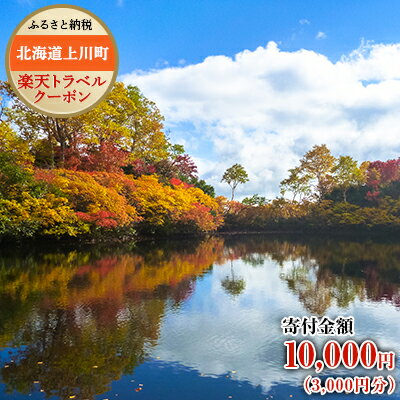 北海道上川町の対象施設で使える楽天トラベルクーポン寄付額10,000円