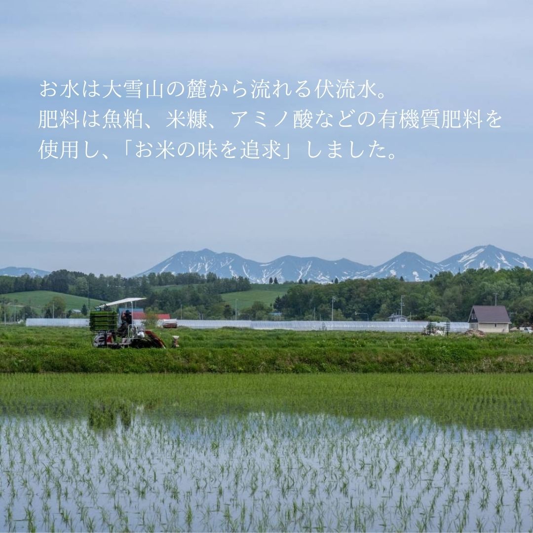 【ふるさと納税】≪令和7年産≫Greens Farm Yamazaki　朝日の豊栄米(ゆめぴりか)1kg 2kg 15kg 定期便 3ヶ月 3回便 3ヵ月 | 米 コメ こめ 送料無料 北海道米 ブランド米 ごはん ゆめぴりか 精米 白米 [007-29] - 画像3