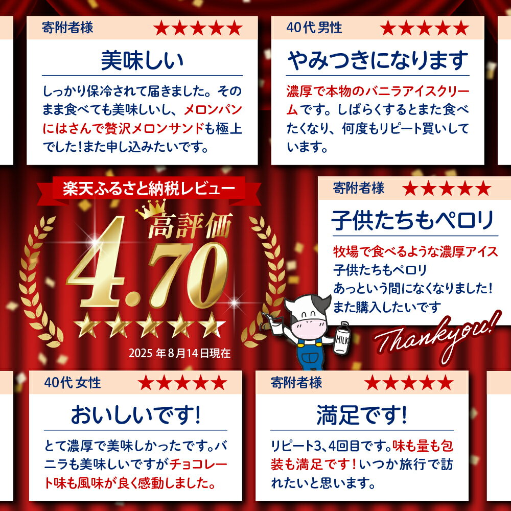 【ふるさと納税】＼高評価★4.70／ 北海道 アイスクリーム 110ml 12個 ( 選べる味 : バニラ・チョコレート セット / バニラ / メロン ) | セイコーマート セイコマ Secoma セコマ アイス 詰め合わせ 食べ比べ デザート 贈り物 ギフト 贈答 プレゼント お取り寄せ 冷凍 豊富町 サムネイル2