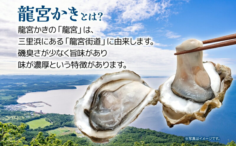 【ふるさと納税】先行予約 【国内消費拡大求む】先行予約 北海道 サロマ湖産 龍宮牡蠣 3kg（ 2年物 殻付き カキ ）カキナイフ付 牡蠣 海鮮 魚介 国産 貝付き 生牡蠣 生食 焼き牡蠣 蒸し牡蠣 冷蔵 産地直送 オホーツク 　お届け：2025年11月～12月15日 サムネイル3