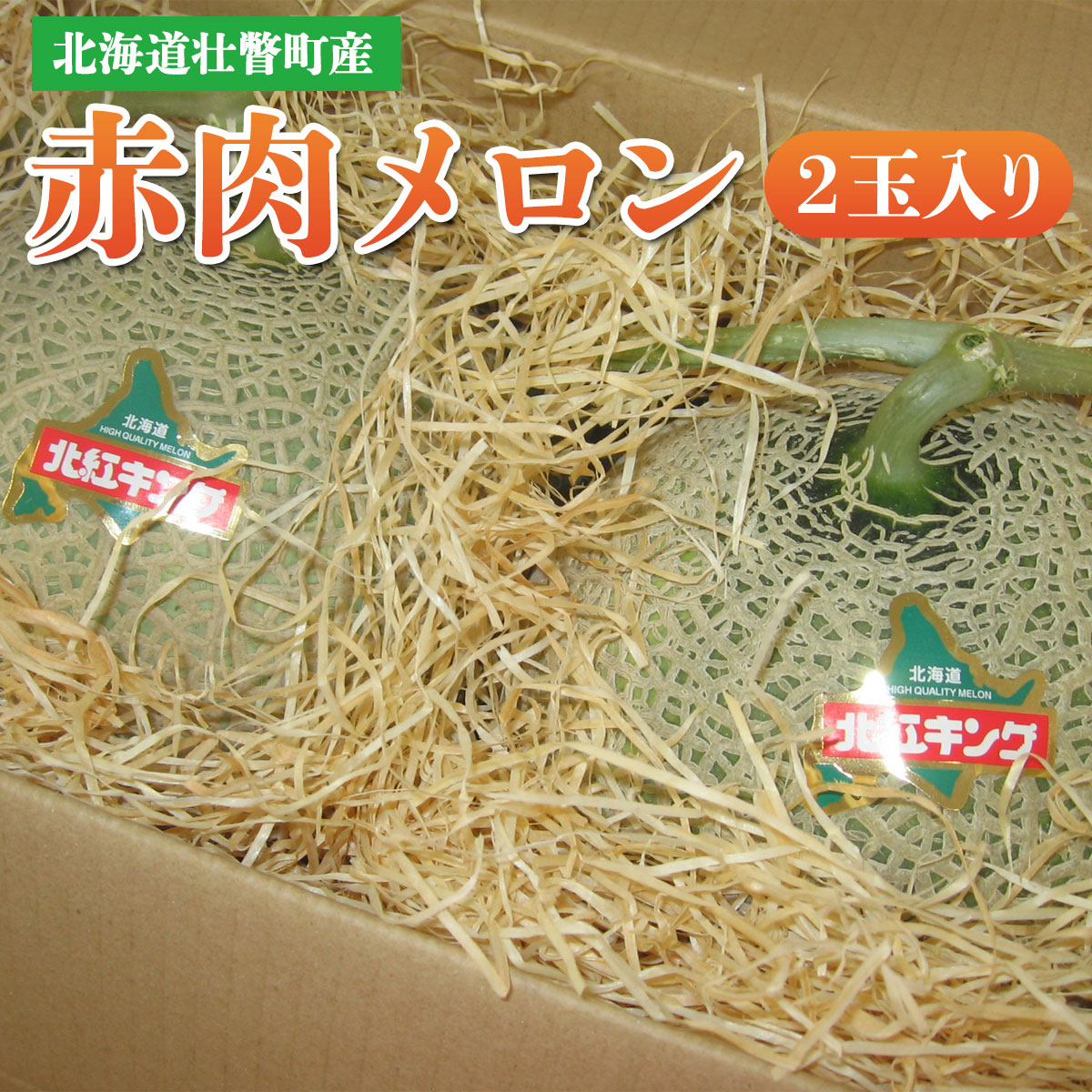 ＜2026年7月上旬よりお届け＞北海道壮瞥産 赤肉メロン 2玉入り 【 ふるさと納税 人気 おすすめ ランキング 北海道 壮瞥 赤肉メロン メロン 赤肉 産地直送 北海道メロン 果実 果物 旬 夏 季節商品 贈り物 贈物 贈答 北海道 壮瞥町 送料無料 】 SBTA031