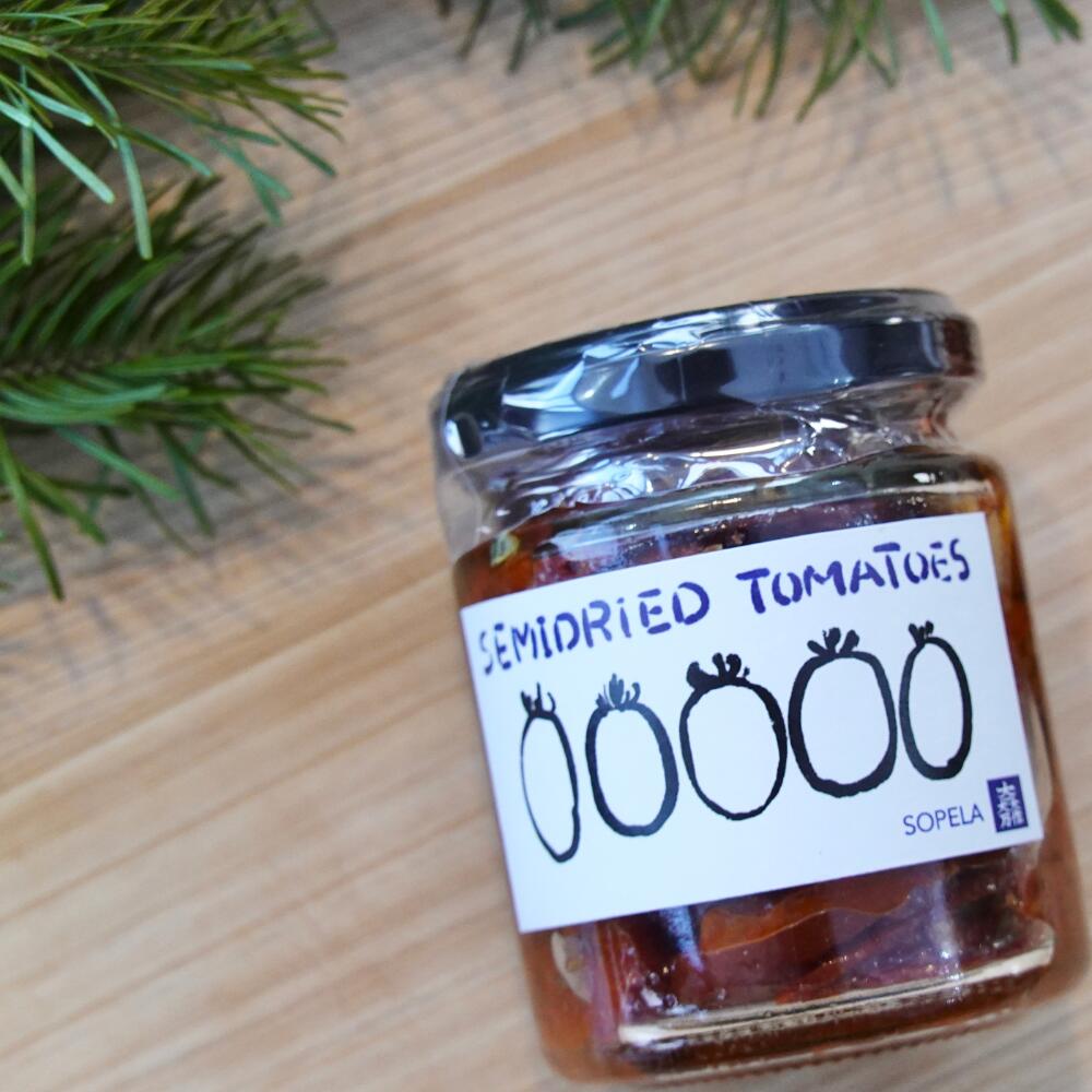 【ふるさと納税】北海道壮瞥産 大作農園の「カラフルミニトマト」約500g（5種以上）とセミドライトマトオイル漬け1瓶（110g）のセット ふるさと納税 人気 おすすめ ランキング トマト ミニトマト アイコ オイル漬け 野菜 甘い パスタ サラダ 北海道 壮瞥町 送料無料 SBTR008 - 画像3