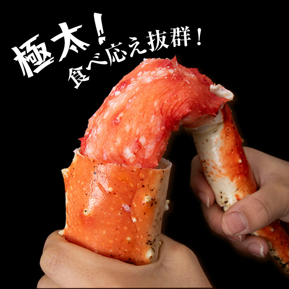 【ふるさと納税】【数量限定】 ボイルタラバ 脚 超特大 2kg前後 ＜斉藤水産＞ AM155たらばがに タラバガニ たらば蟹 たらばガニ タラバかに たらばカニ 蟹 ボイル タラバ足 北海道ふるさと納税 白老 ふるさと納税 北海道 - 画像2