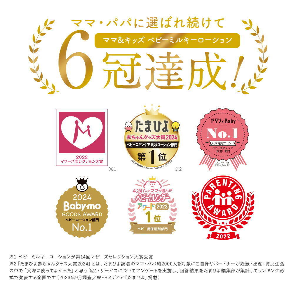 【ふるさと納税】ママ＆キッズ ベビーミルキーローションお得用サイズ 380ml ベビーグッズ 新生児 赤ちゃんグッズ スキンケア 低刺激 敏感肌 ナチュラルサイエンス mama&kids CH012 - 画像3