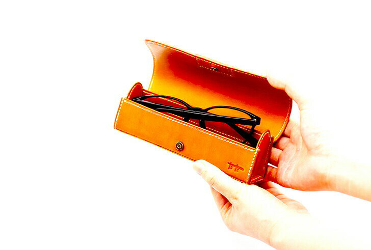 【ふるさと納税】tanikoオリジナル 革3点セット（長財布・眼鏡ケース・カードケース）Aセット《厚真町》【Taniko leather】 革 革製品 長財布 財布 メガネ カード ケース ギフト 北海道 [AXAP001] サムネイル2