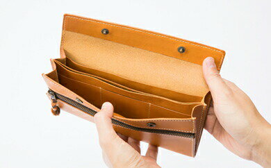 【ふるさと納税】tanikoオリジナル 革3点セット（長財布・眼鏡スタンド・カードケース）Bセット《厚真町》【Taniko leather】 革 革製品 長財布 財布 メガネ メガネスタンド カード ケース ギフト 北海道 [AXAP002] サムネイル2