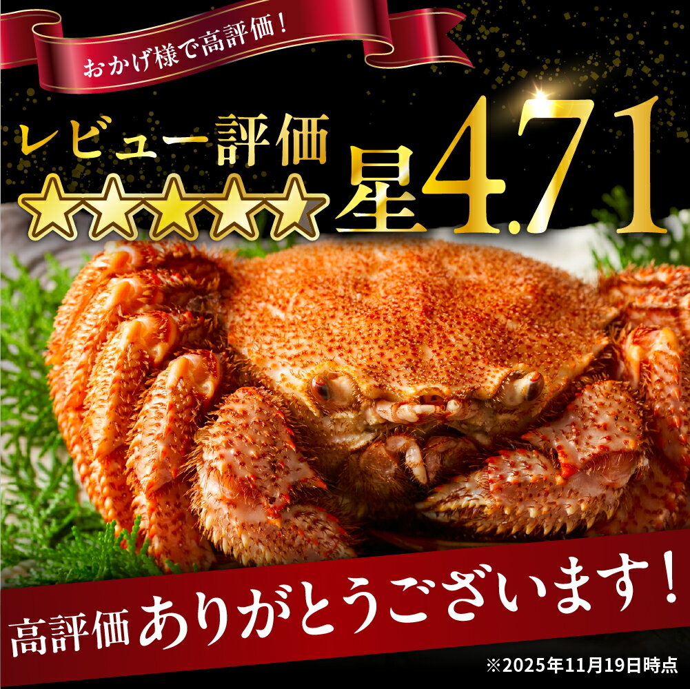 【ふるさと納税】高評価 北海道産 活蒸し 毛がに 数量限定 ( 選べる : 330～650g ) 1尾 / 2尾 / かに 毛ガニ かに味噌 国産 冷凍 魚介類 かに鍋 年末 正月 送料無料 北海道 - 画像3