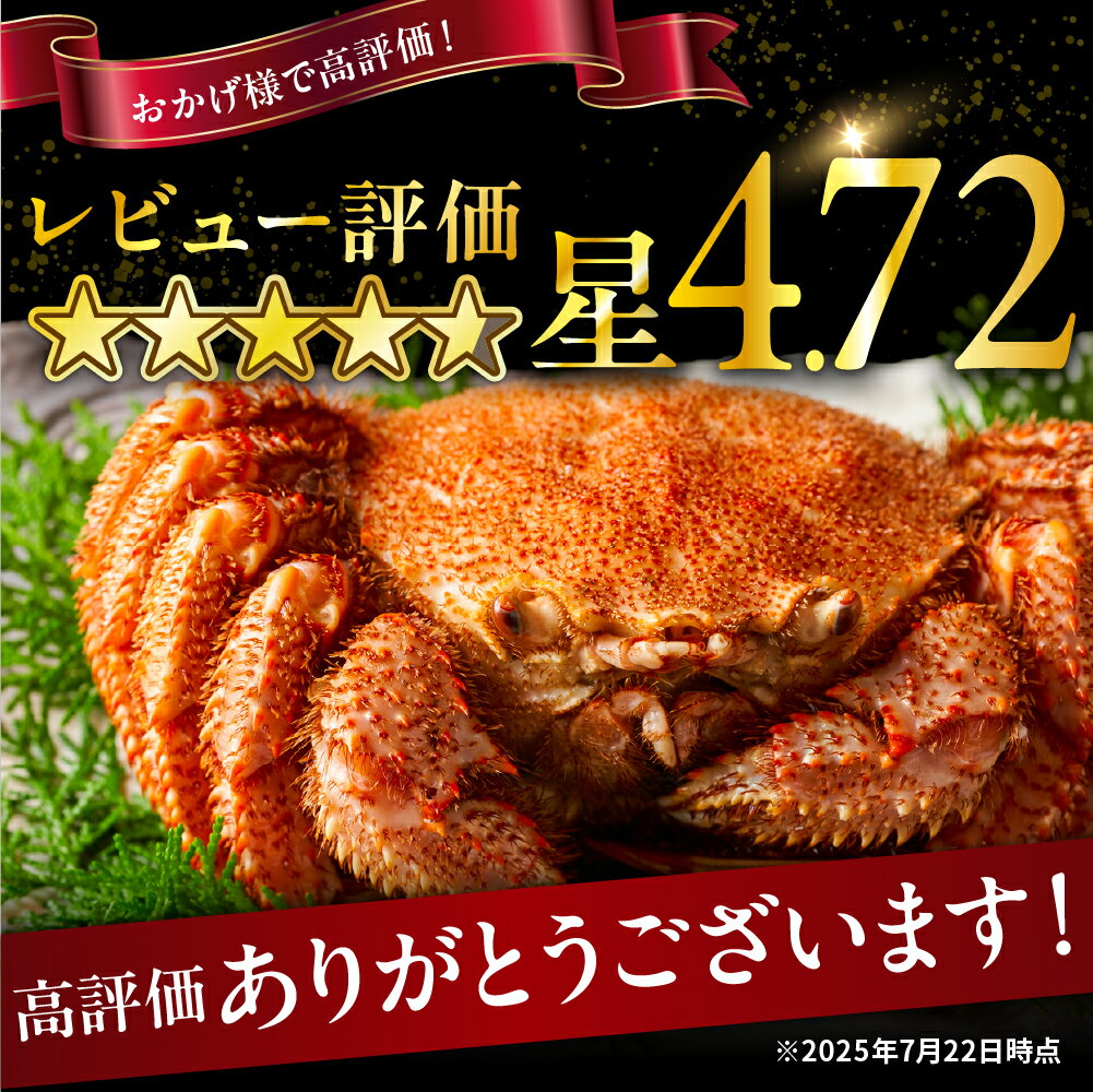 【ふるさと納税】高評価★4.74 北海道産 活蒸し 毛がに 楽天限定 年内配送 【配送時期が選べる 通常 / 先行予約 12月 食べきりサイズ】( 選べる : 330～380g 400g 550g 700g )1尾 / 2尾 / かに 毛ガニ かに味噌 国産 冷凍 魚介類 かに鍋 送料無料 北海道 えりも町 サムネイル3