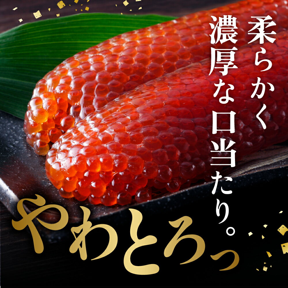 【ふるさと納税】高評価 北海道産 漁師がつくる本物の すじこ ( 選べる 200g / 300g ) 発色剤不使用 筋子 塩筋子 国産 塩漬け レビューキャンペーン 鮭卵 魚卵 魚介 海鮮 海産物 白鮭 サケ シャケ ギフト 贈り物 送料無料 北海道 えりも町 サムネイル3