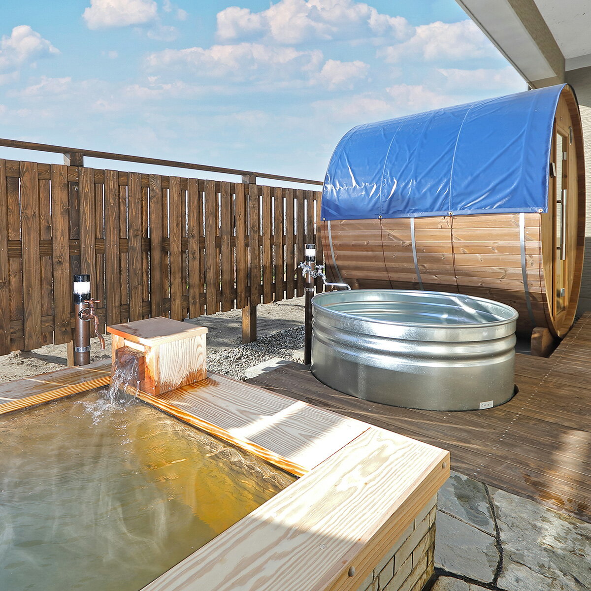 【ふるさと納税】宿泊券 北海道 三石昆布 温泉 蔵三 1泊 1名様　バレルサウナ ＆ 露天 風呂付 特別 和室 2食 食事 付き 旅行 温泉 宿泊 券 チケット 旅 トラベル 朝食 夕食 サウナ ふるさと納税 新ひだか町 ひだか 三石 みついし - 画像2