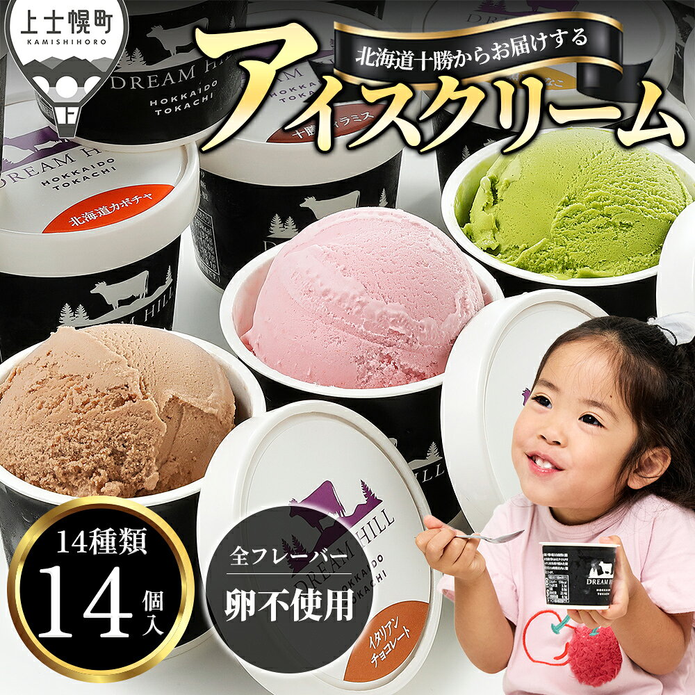 ドリームドルチェ よくばり アイスクリーム セット 100ml×14個（14種） A2ミルク製 卵不使用 北海道 スイーツ アイス 詰め合わせ ギフト 贈答用 冷凍 レビューキャンペーン対象品
