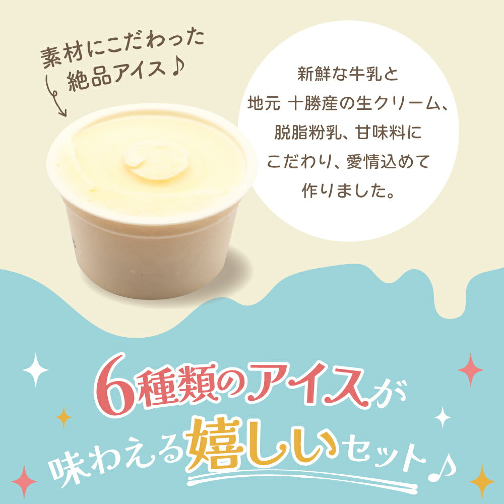 【ふるさと納税】カップ アイスクリーム 詰め合わせ 6種類 14個 セット 安定剤不使用 みるく ヨーグルト 黒豆 きなこ 落花生 ラムレーズン コーンアイス 牛乳 デザート スイーツ 食べ比べ 北海道 十勝 芽室町 - 画像3