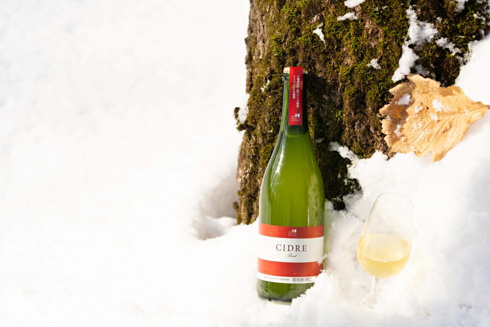 【ふるさと納税】★数量限定★ シードル：CIDRE【芽室町松下リンゴ園産リンゴ100％】750ml×1本(箱入) 北海道 十勝 芽室町 サムネイル3