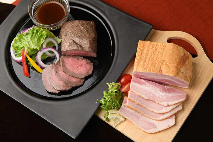 【ふるさと納税】北海道 十勝ローストビーフ&ベーコン3点詰合せ 800g 10000円 送料無料 ふるさと納税 国産 サムネイル3