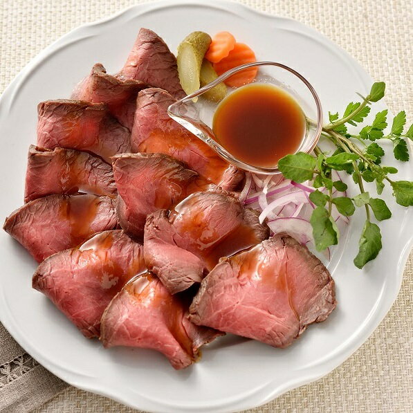 【ふるさと納税】 国産 ローストビーフ 950g 小分け 冷凍 北海道 牛肉 無添加 人気 ふるさと納税 高評価 無添加 贈り物 お取り寄せ お肉 グルメ 送料無料 おせち サムネイル2