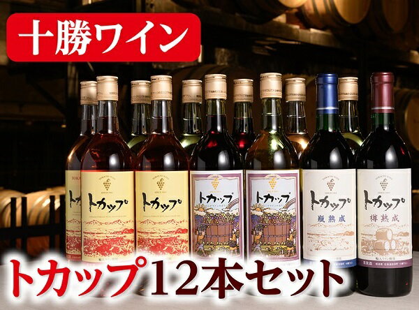 十勝ワイントカップ12本セット 北海道 ワイン　C002-2-4