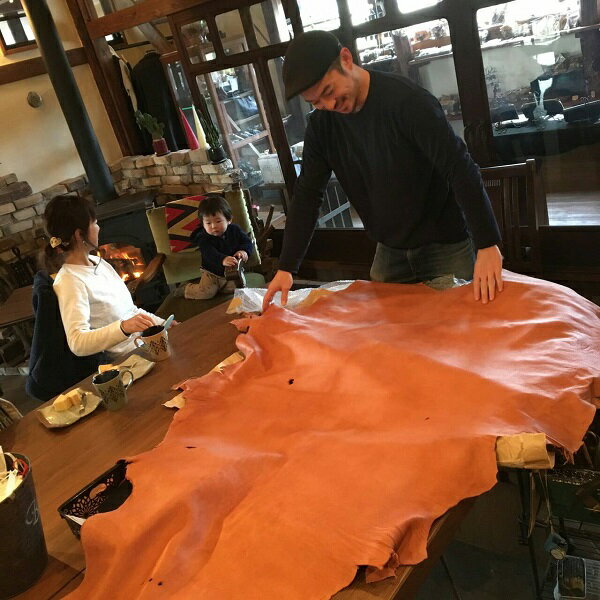 【ふるさと納税】オーダーメイド 鹿革靴 Buffa tanned Yezo deer 北海道 エゾ鹿 サムネイル2