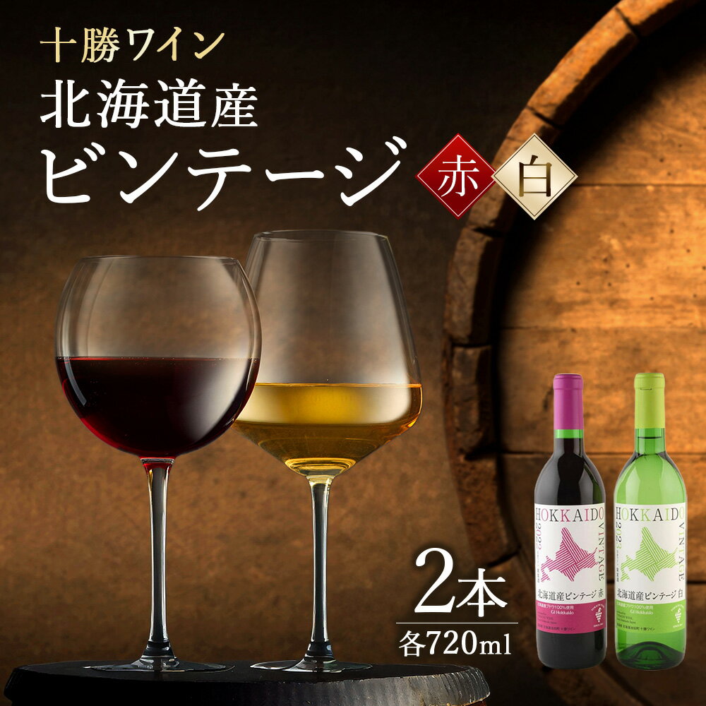 北海道産ビンテージセット ワイン ヴィンテージ 赤ワイン 白ワイン セット 贈答 送料無料 本格ワイン 高品質