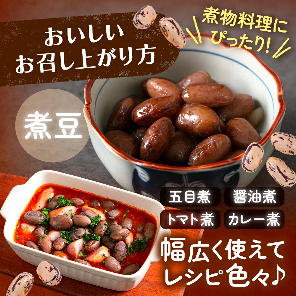 【ふるさと納税】北海道 中長うずら豆 1kg × 2袋 足寄町/党崎農場 [BEAA022] - 画像3