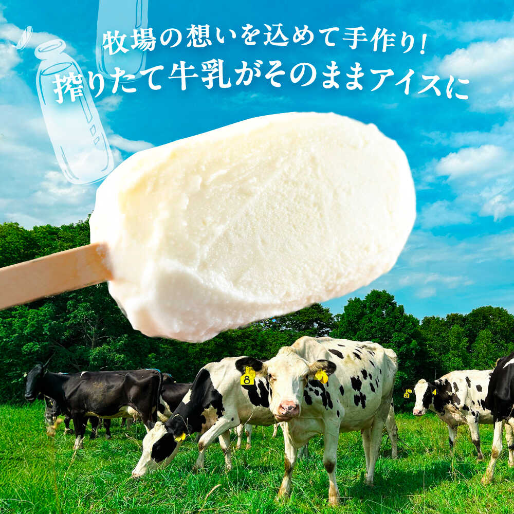 【ふるさと納税】＼TVで話題／ 北海道 朝搾り 放牧ソフト 80ml×10本　足寄町/ありがとう牧場 アイス ラクトアイス ソフト ソフトクリーム おすすめ 人気 贈り物 ギフト スイーツ 牧場 牛乳 生乳 ミルク 朝搾り お取り寄せ 足寄町産 北海道産 [BEAH005] - 画像2