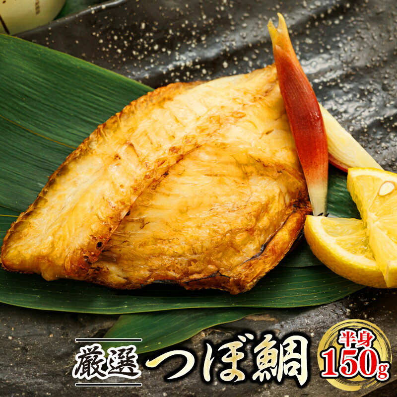 干物界の最高級魚 厳選した つぼ鯛 半身150g 一夜干し 【個数 と 発送時期が選べる！】国産 無添加 冷凍便 すぐ 届く 魚介類 魚 魚介 干物 切り身 冷凍 パック 9500円 14000円 23000円 北海道 釧路町 釧路超 特産品 br02