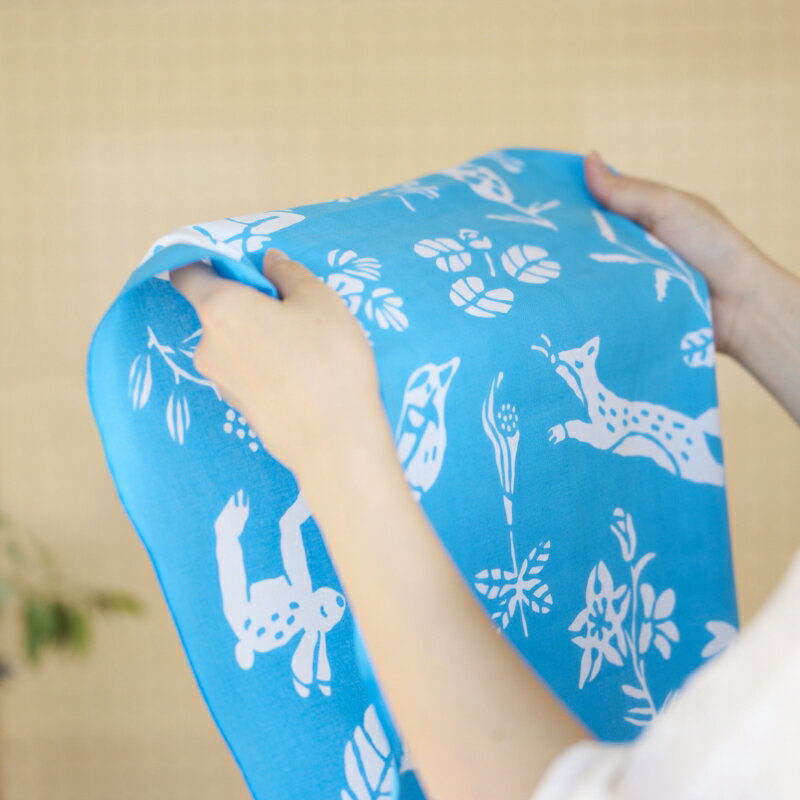 【ふるさと納税】[磯 優子 / Yuko Iso] オリジナルデザイン 手ぬぐい（約34×90cm）×1枚【発送時期が選べる】オリジナル デザイン 手ぬぐい てぬぐい 100cm 特岡 生地 おしゃれ かわいい シンプル レディース 北海道 釧路町 釧路超 特産品 br08 サムネイル3