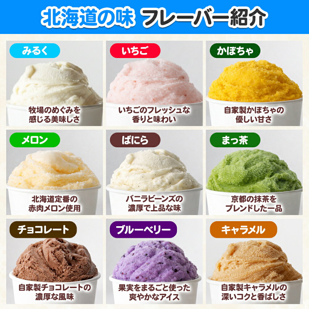 【ふるさと納税】1336.くりーむ童話 アイスクリーム ジェラート 詰め合わせ 食べ比べ 15個 アイス A セット 手作り スイーツ 贈り物 贈答品 gift ギフト プレゼント お取り寄せ カップアイス 北海道 弟子屈町 - 画像2