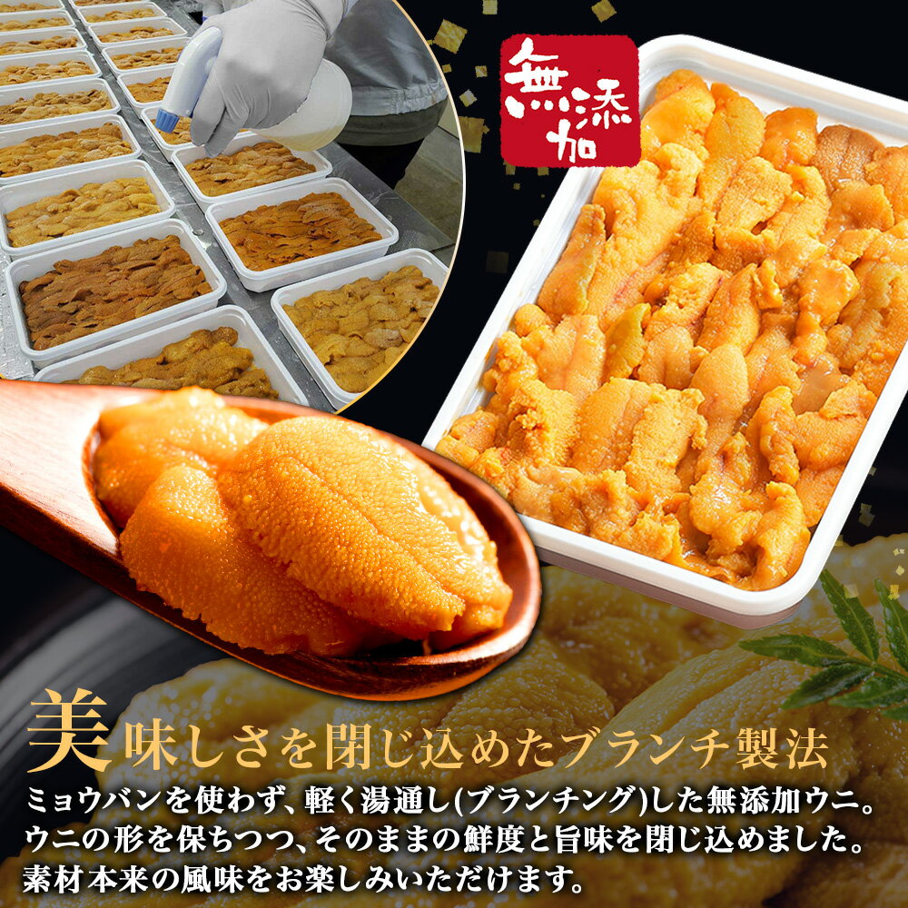 【ふるさと納税】 3585.うに いくら ほたて 豪華 海鮮 セット 4人前 ウニ チリ産 冷凍 200g イクラ 200g ホタテ 300g 雲丹 帆立 魚卵 丼 セット 送料無料 北海道 弟子屈町 - 画像3