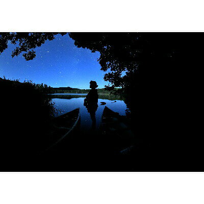 【ふるさと納税】 北海道 鶴居村 夜の星空 カヌー体験 チケット1枚1名様 観光 トラベル ホテル 旅行 宿泊 アクティビティ 大自然 家族 恋人 天体観測 ナイトツアー 夜景　ヒッコリーウィンド　安藤誠 - 画像3