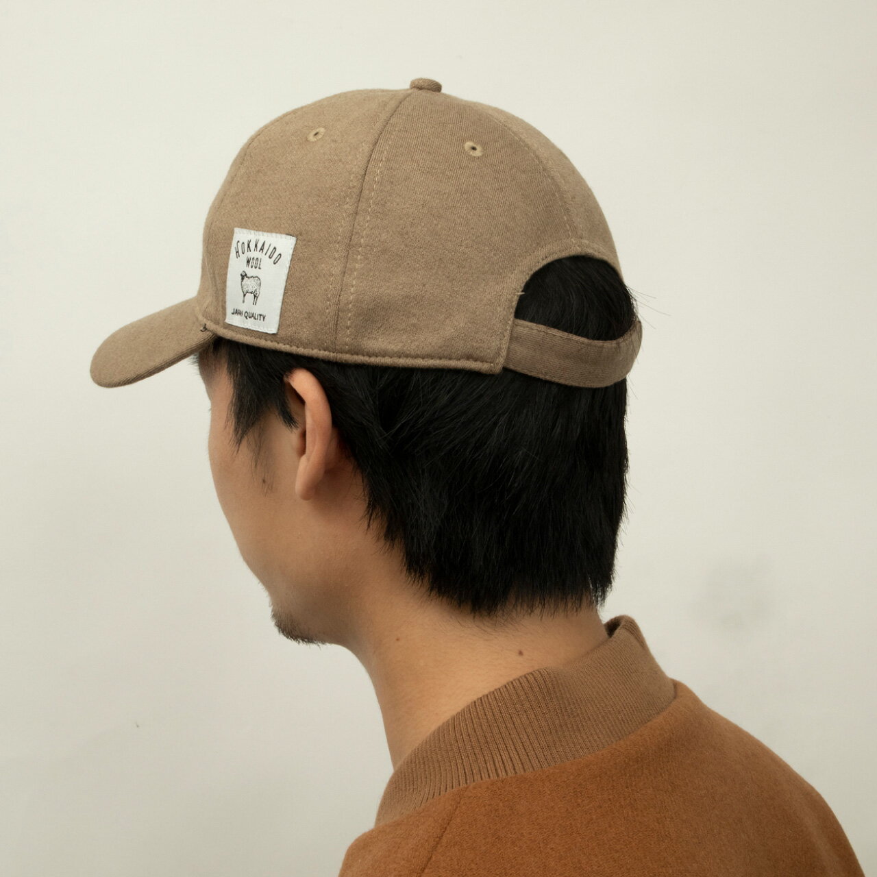 【ふるさと納税】HOKKAIDO WOOL 6PANEL CAP【フリーサイズ1個】 サムネイル2