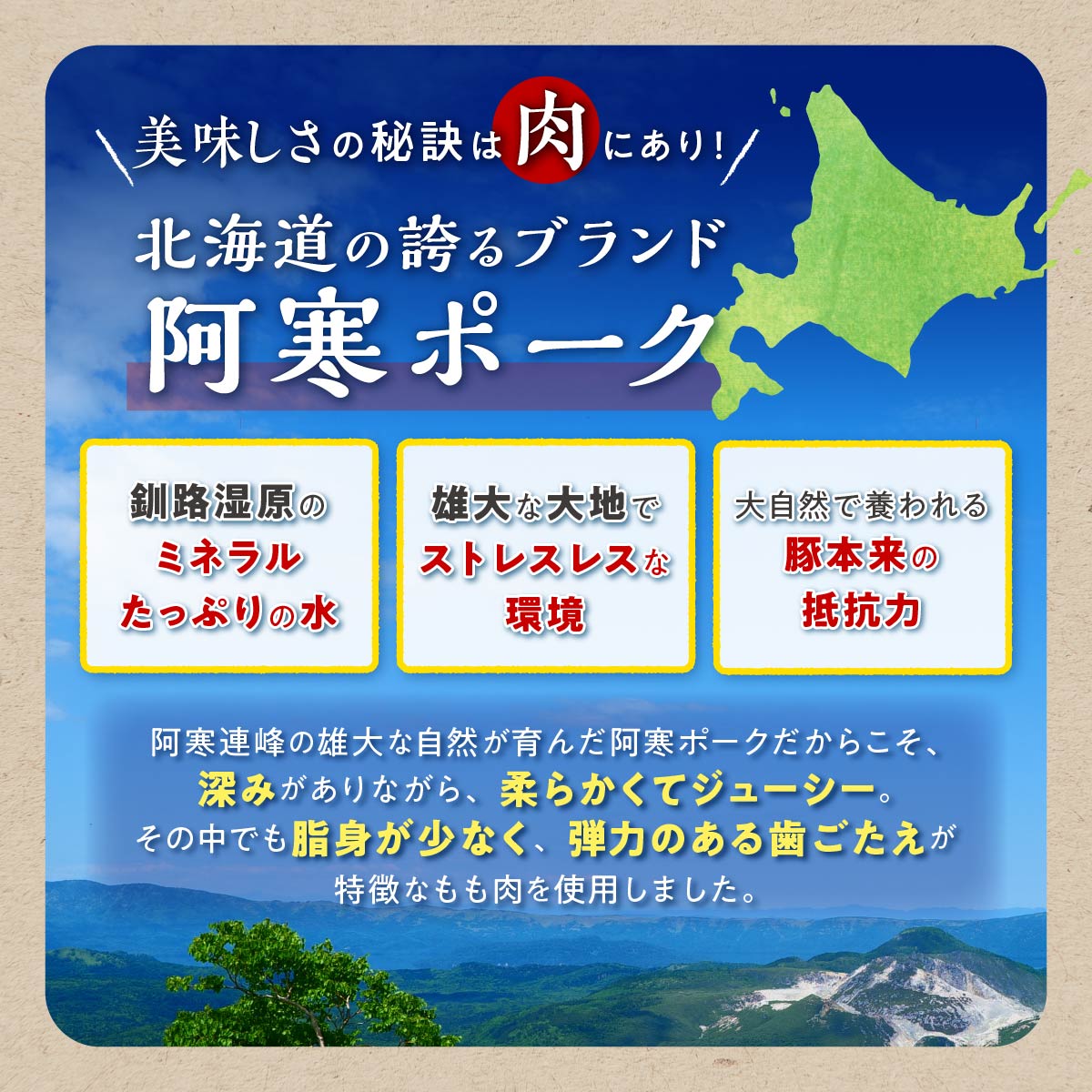 【ふるさと納税】高評価 4.73 ふるさと納税 北海道 味付豚肉（豚じん）【700g】 グルメ 食べ物 - 画像3