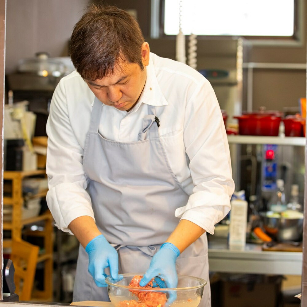 【ふるさと納税】白糠牛のチーズ入りハンバーグ【120g×3個 / 6個 / 9個】 - 画像2