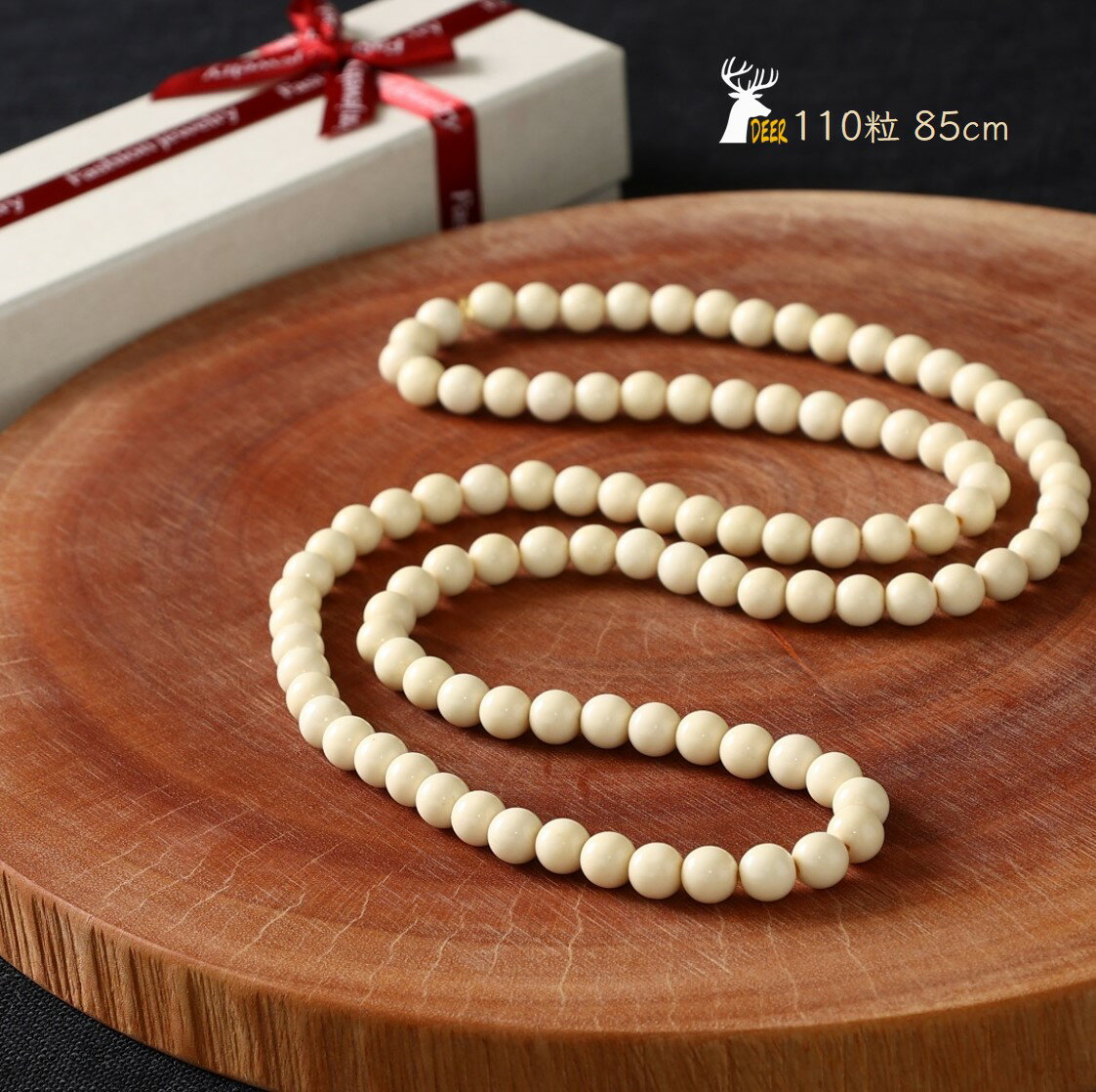 【ふるさと納税】鹿角ネックレス ロング サムネイル2