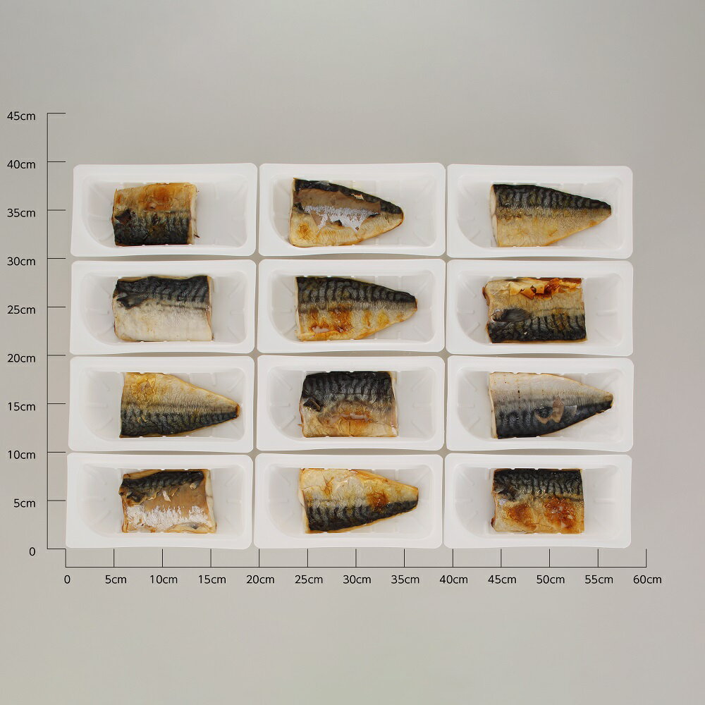 【ふるさと納税】高評価 4.78 レンジで焼さば 12枚入り（フィレ二分割） ふるさと納税 魚 時短料理 手間いらず サバ さば 鯖 惣菜 おかず 切り身 焼サバ 焼きサバ 塩サバ 焼さば 焼鯖 焼き鯖 塩鯖 焼き魚 魚介 海鮮 人気 ふるさと 北海道 白糠町 サムネイル2