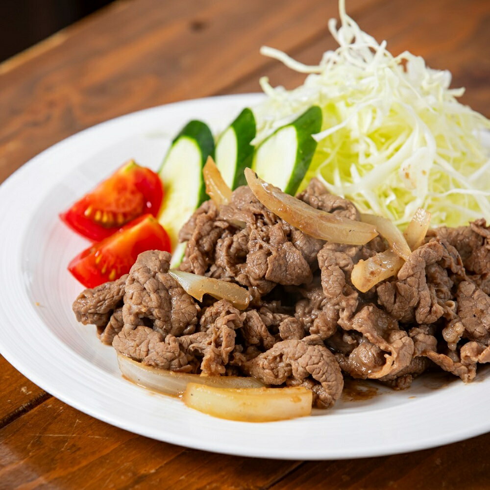 【ふるさと納税】白糠牛の生姜焼き【500g（250g×2） / 1kg（250g×4）】 ふるさと納税 北海道 - 画像3