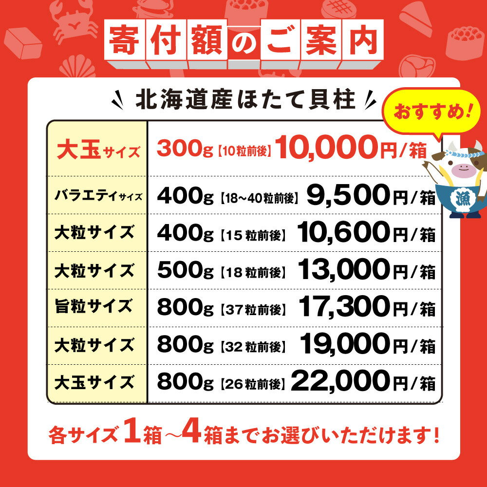 【ふるさと納税】年間総合1位【配送時期が選べる 年末も】ホタテ 訳あり 4個まで選び放題 ( ふるさと納税 ほたて ふるさと納税 訳あり 帆立 刺身 ふるさと ホタテ わけあり 人気 ランキング 海鮮 貝 貝柱 海鮮 ホタテ貝柱 北海道 別海町 )（クラウドファンディング対象） サムネイル2