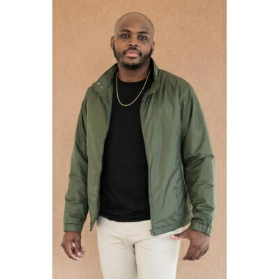 【ふるさと納税】[KAPOK KNOT] カポックダウンライトジャケット　メンズ　オリーブ　3L　1着_H74【1239139】 サムネイル3