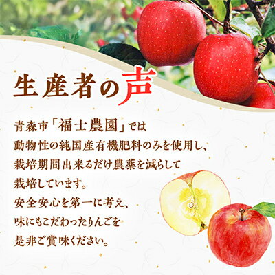 【ふるさと納税】「サンふじ」約1.5kg&「王林」約1.5kg・糖度14度以上保証・特選贈答用りんご【配送不可地域：離島】【1111236】 サムネイル3