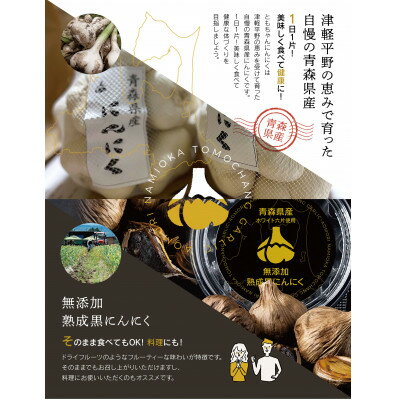 【ふるさと納税】青森県産黒にんにく　100g×5個【1389463】 - 画像3