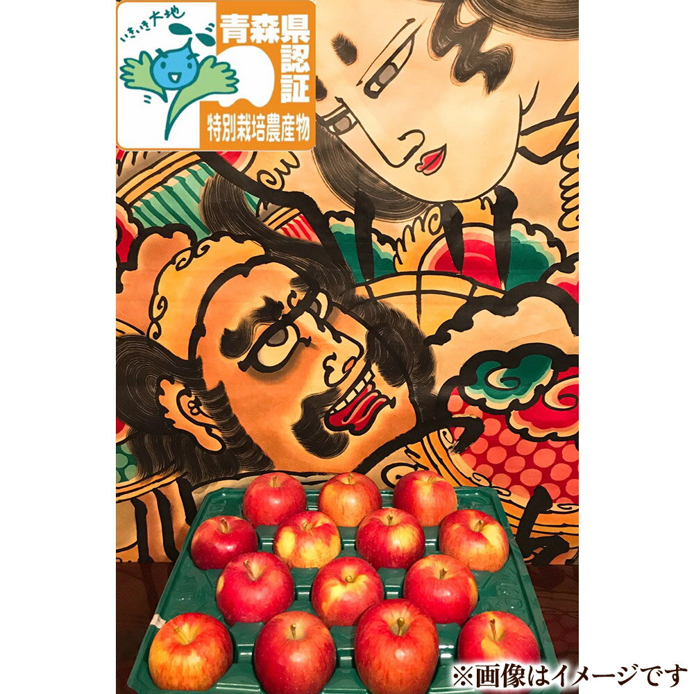 【ふるさと納税】【25年12月発送】りんご 訳あり家庭用【年内発送】葉取らず サンふじ 約5kg（14〜20玉程度）青森県特別栽培農産物認証農園 サムネイル3