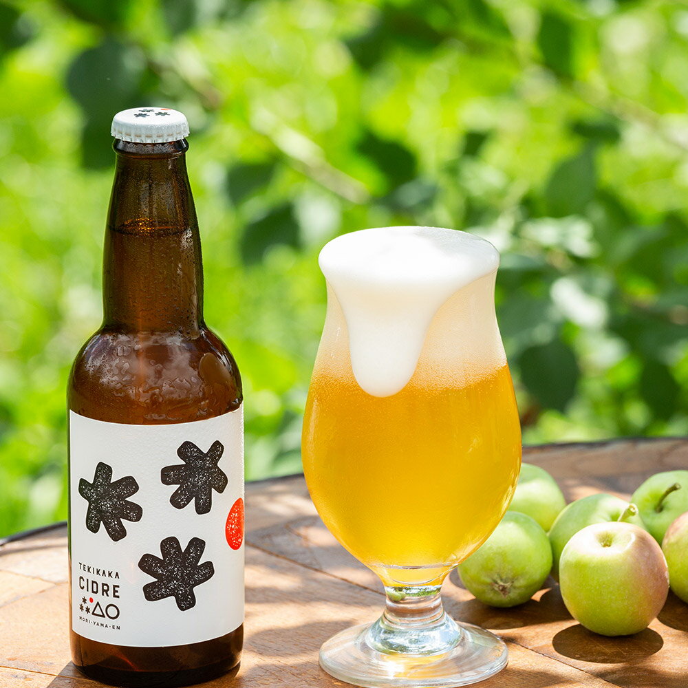 【ふるさと納税】未来を育てるりんごのお酒 テキカカシードル（シードル 、ライチ、ラガー） 各330ml×2本 計6本 お酒 青森 弘前 林檎 リンゴ サムネイル3