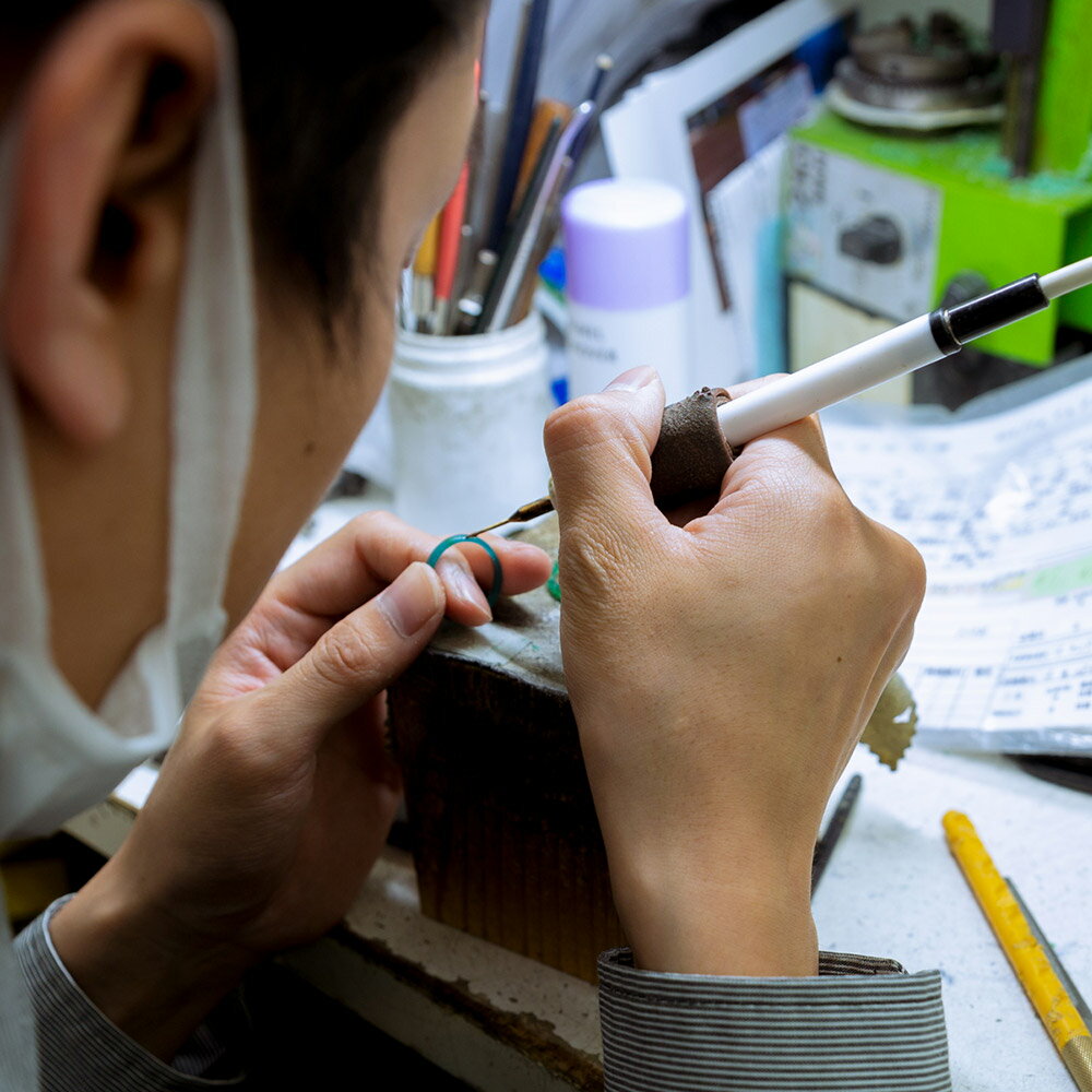 【ふるさと納税】 リング K10 ホワイトゴールド 甲丸 2.5mm幅 サムネイル2