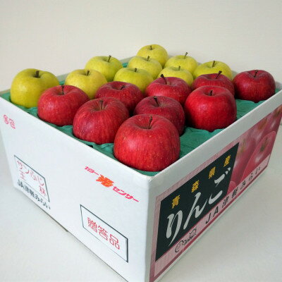 【ふるさと納税】サンふじ×その他品種　約10kg【津軽みらい農業協同組合の青森県産りんご】【1063273】 サムネイル2