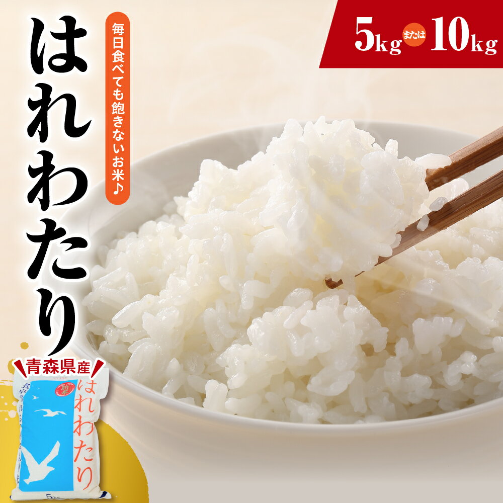 米 はれわたり 令和7年産 青森 内容量が選べる 5kg 10kg /発送時期が選べる 配送 白米 精米 送料無料 青森県 五所川原市 晴れわたり JA 農協 お米 コメ ごはん 飯 特A米 青森米