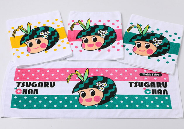 【ふるさと納税】つがーるちゃん 靴下・タオルセット つがる市 マスコットキャラクター ゆるキャラグッズ [0409] サムネイル3