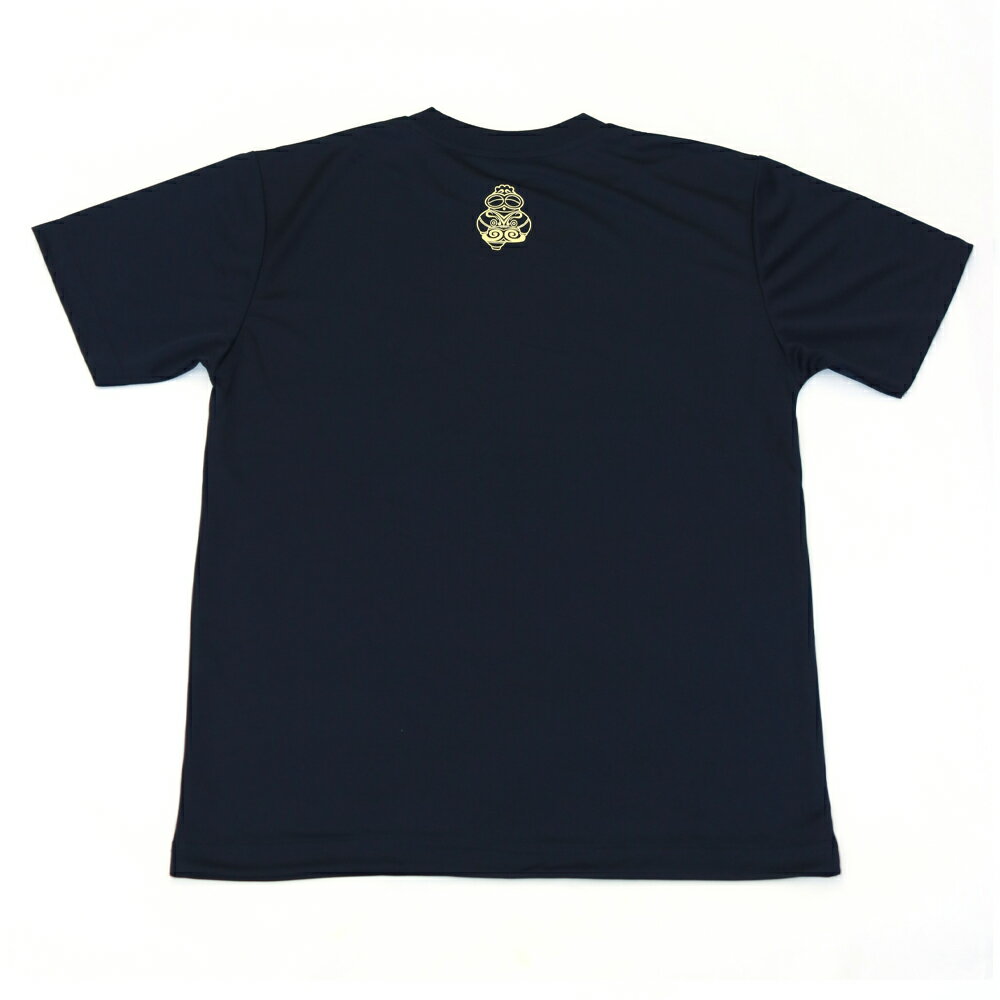 【ふるさと納税】しゃこちゃんTシャツ (紺) 1枚｜半袖 メンズ レディース ゆるきゃら 縄文 土偶 [0421] サムネイル2