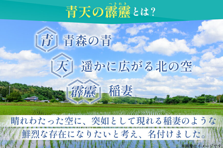 【ふるさと納税】 米 無洗米 令和7年 青森県産 青天の霹靂 5kg [わか本米店 青森県 おいらせ町 oi02ayo800008] お米 令和7年産 ごはん ご飯 白米 精米 こめ 詰め合わせ セット - 画像3