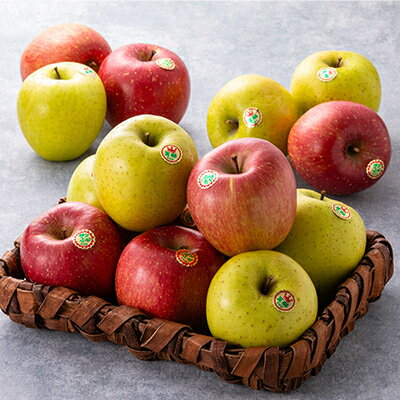 【ふるさと納税】五戸のサンふじと王林の詰め合わせ 約5kg【配送不可地域：離島・沖縄県・九州】【1358683】 サムネイル3