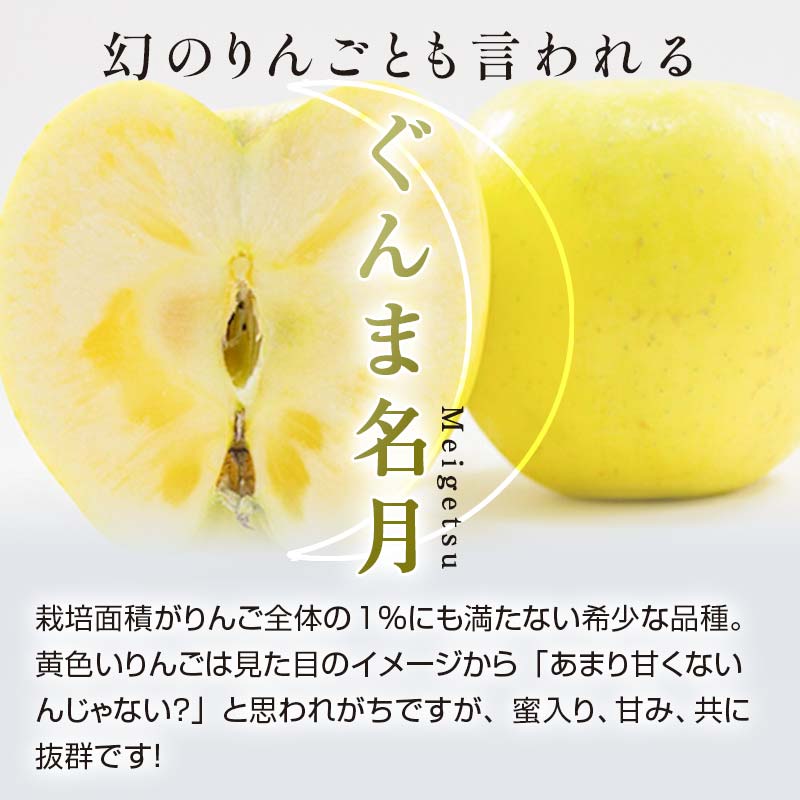 【ふるさと納税】 青森りんご ぐんま名月・サンふじ　月と太陽のりんご詰め合わせ 約5kg 【泉山果樹園】 サン ムーン りんご リンゴ 林檎 アップル あおもり 青森 青森県 南部町 三戸 南部 果物 くだもの フルーツ 3kg 以上 F21U-065 サムネイル2